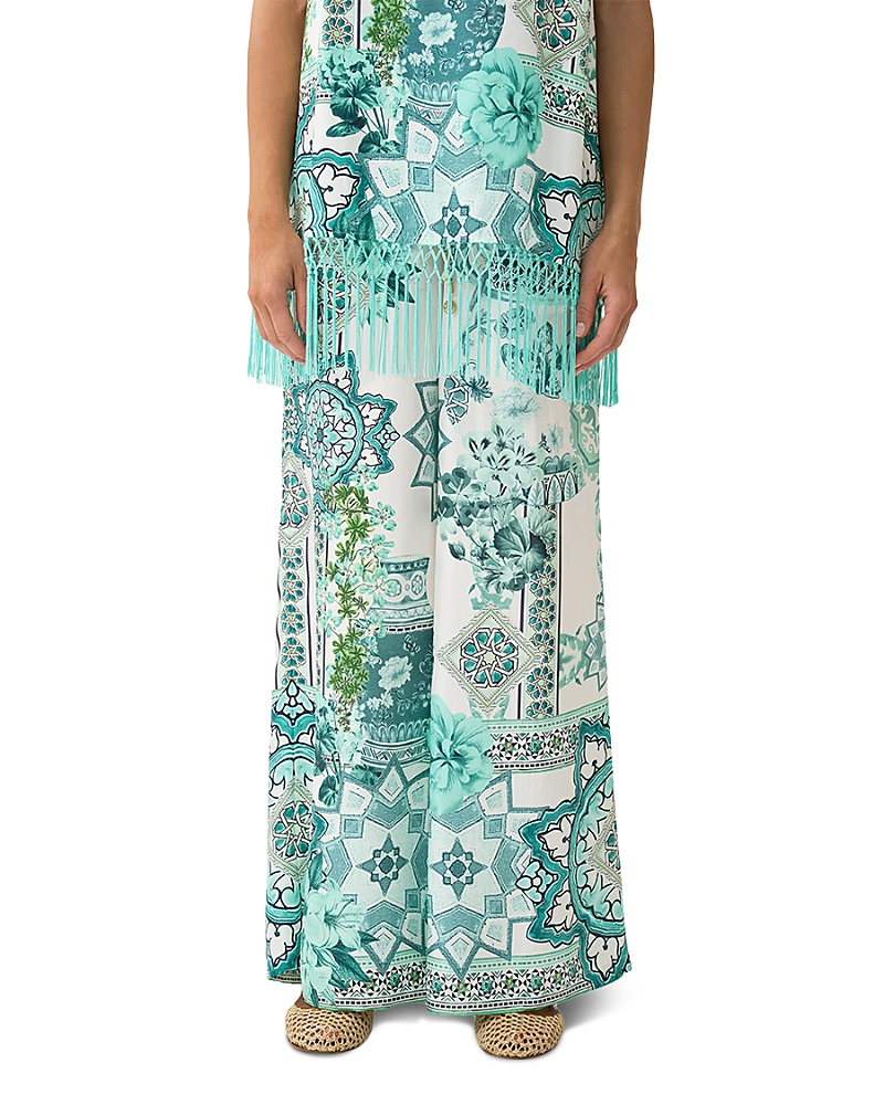 Camilla Balearic Bebe Silk Lounge Pants