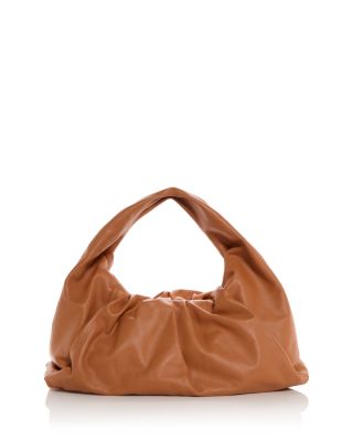 Leather Hobo Shoulder Bag