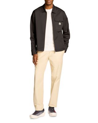 Cotton Blend Gabardine Shirt Jacket