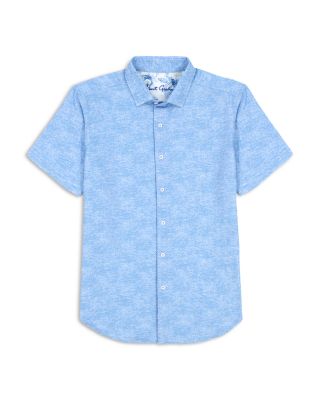 Reid Textured Short Sleeve Woven Shirt