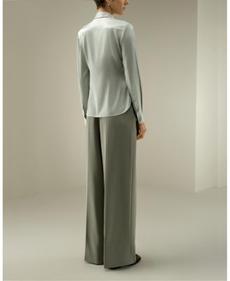  Elegant Silk Slim Fit Shirt