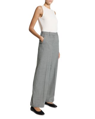 Twill Straight Relaxed Pants