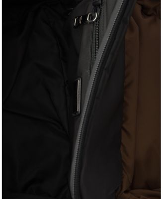  Re-Nylon and Leather Shoulder Bag