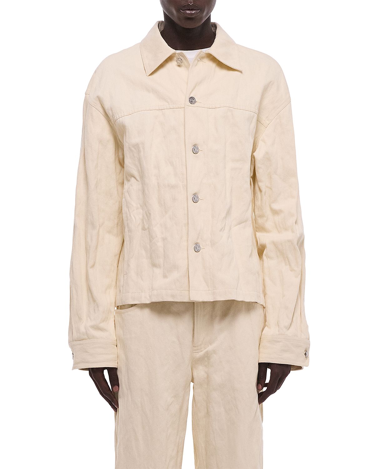 Helmut Lang Crushed Carp Jacket