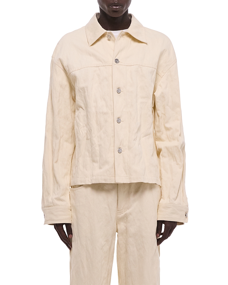 Helmut Lang Crushed Carp Jacket