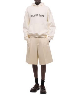 Plaid Check Logo Hoodie