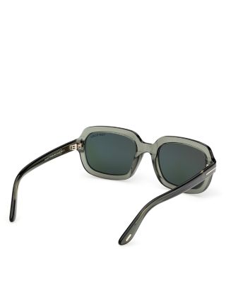 Rectangular Sunglasses, 53mm