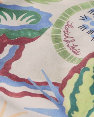 Printed 6" Drawstring Swim Shorts