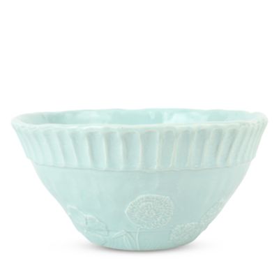 Pietra Fiori Aqua Serving Bowl