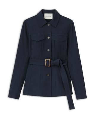 Belted Shirt Jacket