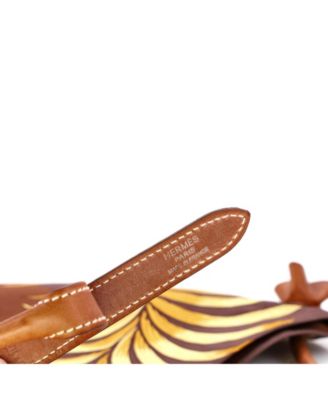 PM Silky City Bag Printed Silk and Leather