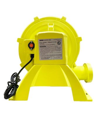 Portable Air Pump for Inflatables - 1.25 hp Energy Efficient High Power Compact Residential Air Blower for Bounce Houses and Slides