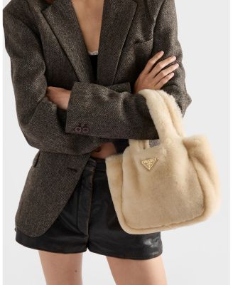 Shearling Mini Handbag
