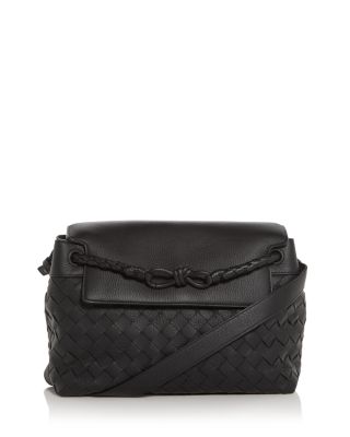 Andiamo Intrecciato Leather Shoulder Bag