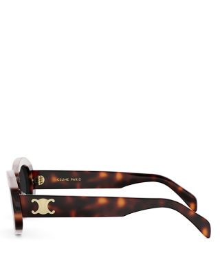 Triomphe Oval Sunglasses, 52mm