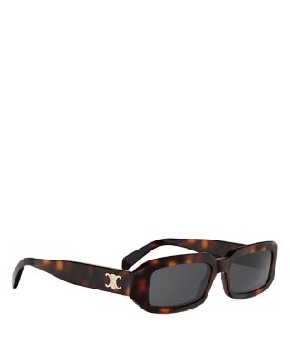 Triomphe Rectangular Sunglasses, 54mm