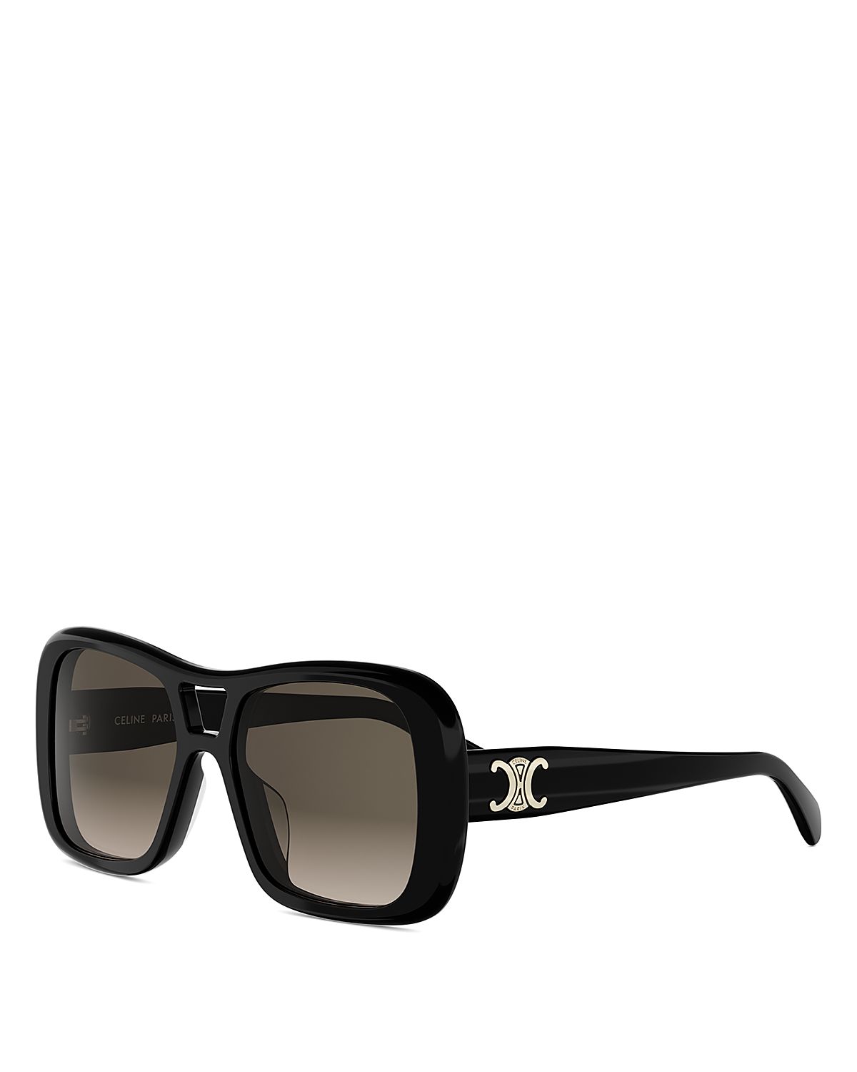 Celine Triomphe Pilot Sunglasses, 55mm