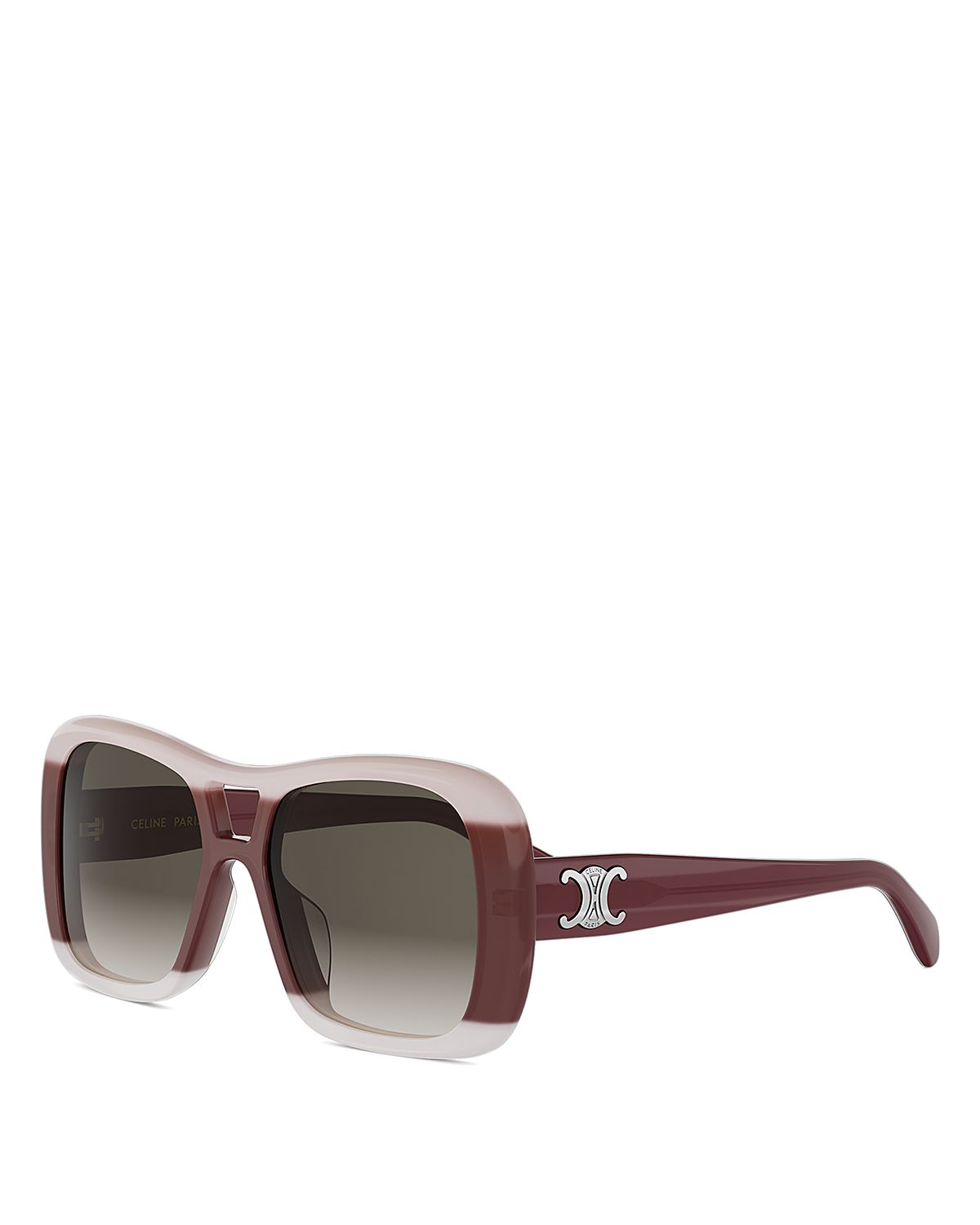 Celine Triomphe Pilot Sunglasses, 55mm