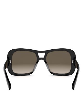 Triomphe Pilot Sunglasses, 55mm