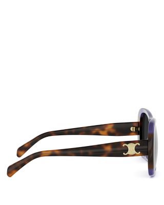 Triomphe Pilot Sunglasses, 55mm