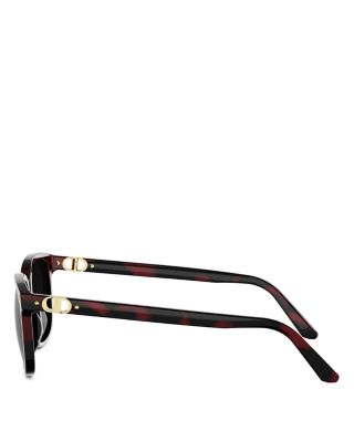 Petit CD Rectangular Sunglasses, 54mm