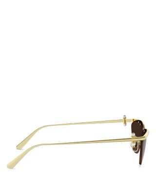 Tribales Cat Eye Sunglasses, 61mm