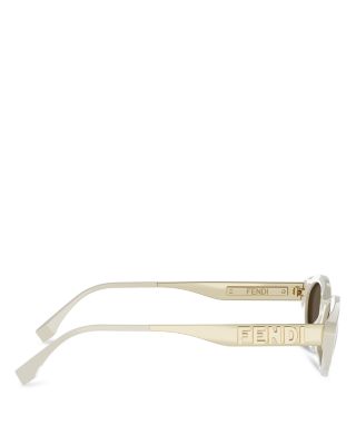 Fendigraphy Cat Eye Sunglasses, 51mm