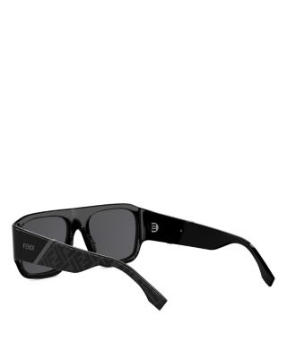 Diagonal Square Sunglasses, 54mm