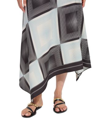 Sarai Handkerchief Asymmetric Dress