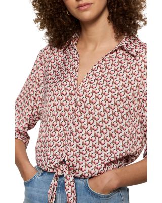 Lover Tie Hem Shirt