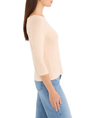 3/4 Sleeve Ballet Boat Tee