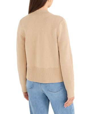 Knit Bomber Snap Jacket