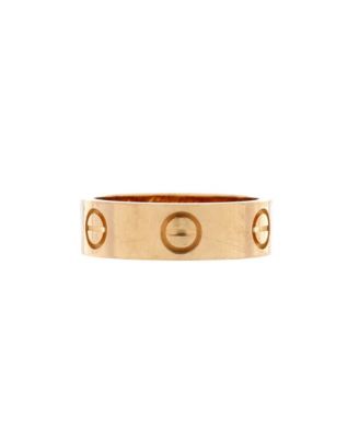  Love Band Ring 18K Gold