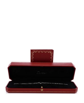  2 Diamonds Love Bracelet 18K White Gold with Diamonds