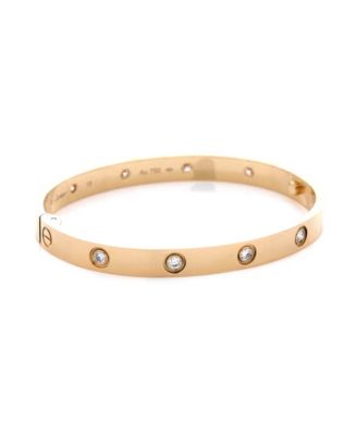  Love 10 Diamond Bracelet 18K Gold with Diamonds