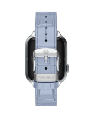 Pastel Blue Leather Band for Apple Watch&reg;, 38/40/41/42mm and 42/44/45/46/49mm