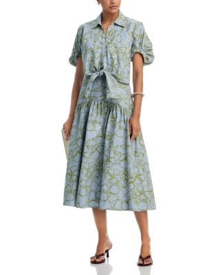 Zoanne Embroidered Floral Skirt