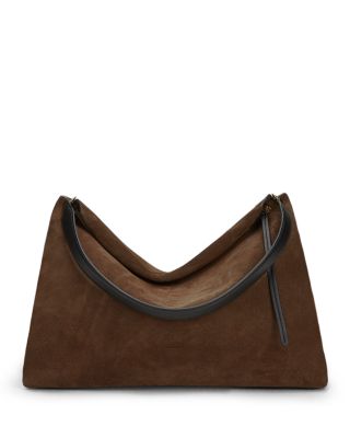 Penelope Palissander Suede Tote
