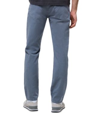 Elijah Relaxed Straight Jeans in Stone Blue