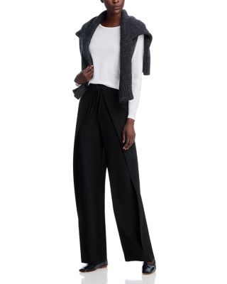 Sheer Knit Round Neck Tee