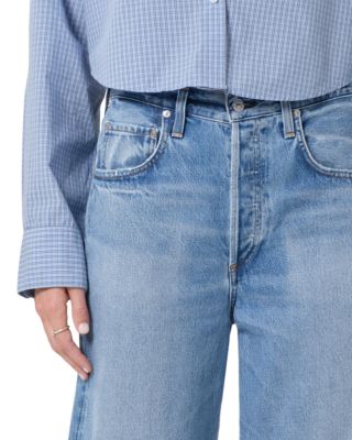 Ayla High Rise Baggy Jeans in Cupid