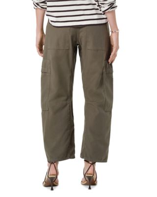 Marcelle Cotton Low Slung Cargo Pants