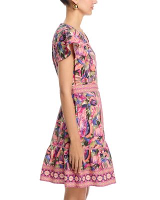 Garden Oasis Short Sleeve Dress