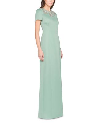 Sorelia Floral Beaded Gown