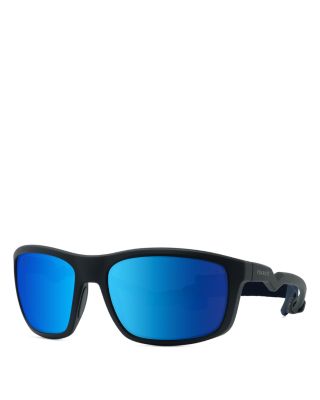 Outdoor Racing Rectangular Sunglasses, 62mm
