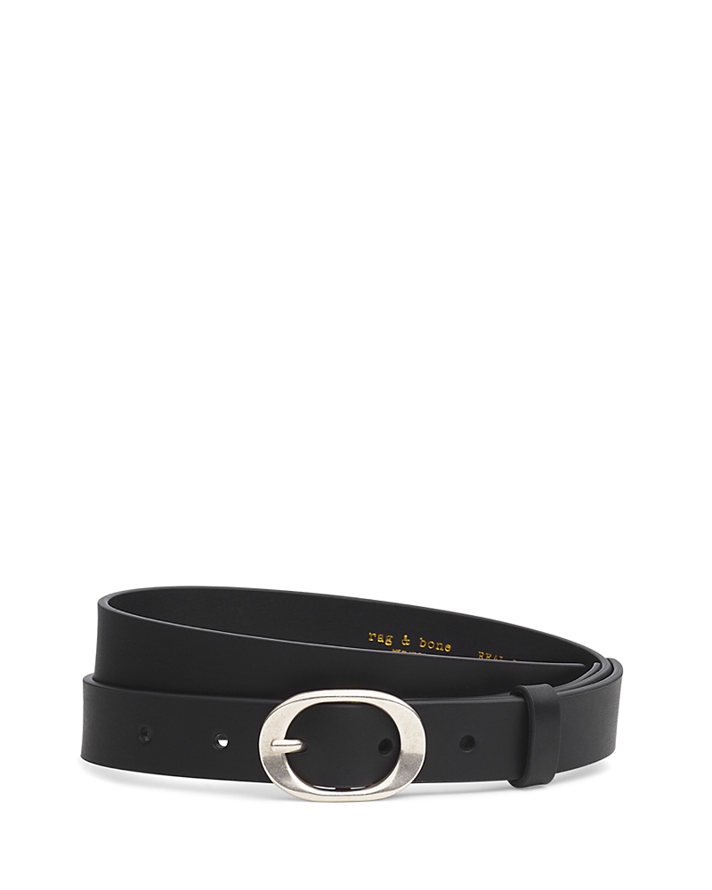 rag & bone Women's Vera Slim Leather Belt