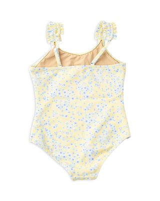Girls' Ribbed Butter Bloom Swimsuit - Little Kid, Big Kid