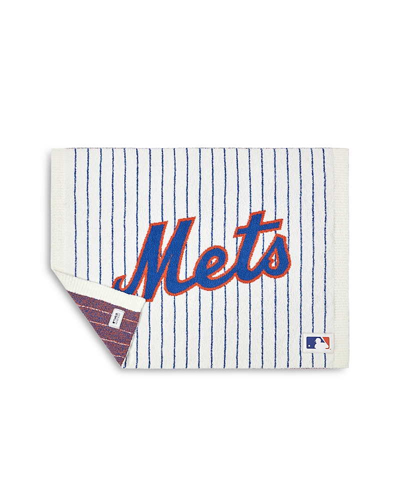 Barefoot Dreams Unisex Cozychic New York Mets Stroller Blanket - Baby, Toddler