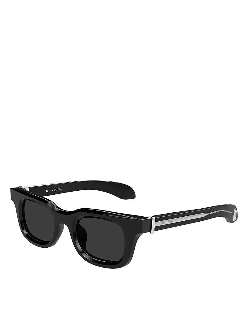 Mcqueen Rectangular Sunglasses, 46mm · OS