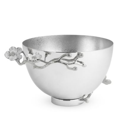 Silver Orchid Medium Bowl